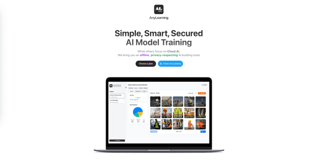 AnyLearning - Privacy-First Image Labeling & ML Training Desktop App
