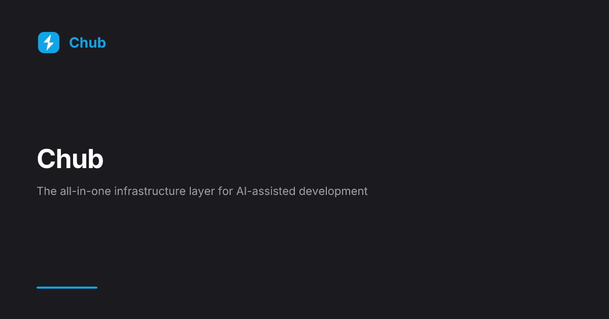 chub - Context Hub for AI-Assisted Development