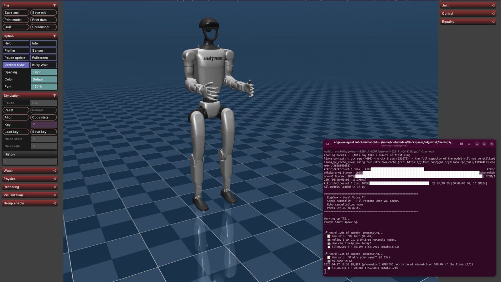 EdgeVox - On-Device Voice Agent Framework