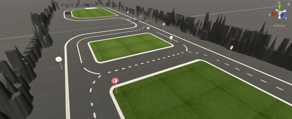 Sa hình giả lập trên Unity