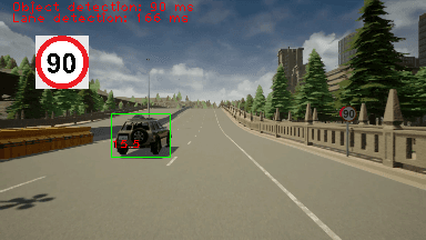 Figure 23. Sign detection