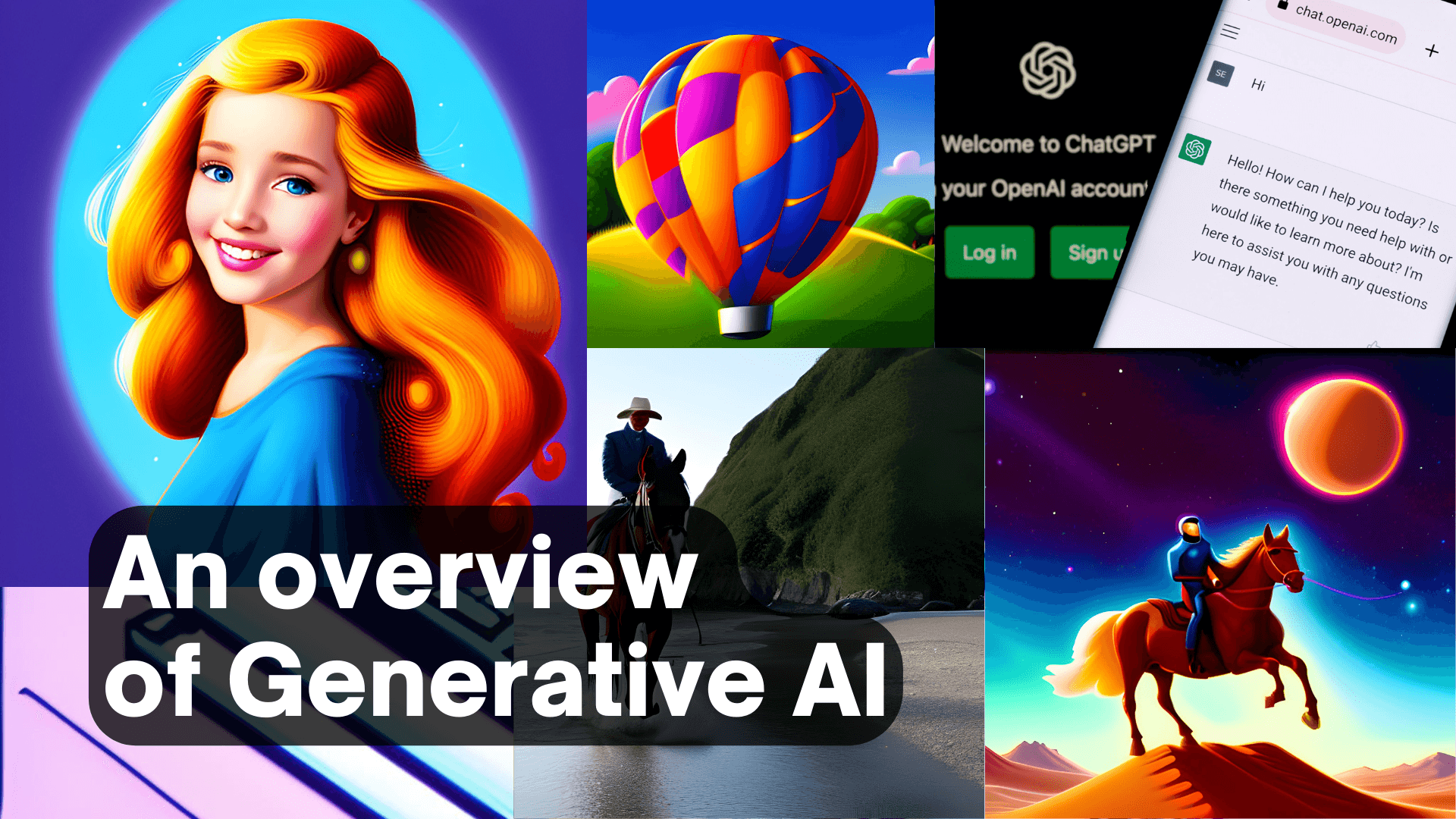 An overview of Generative AI in 2023