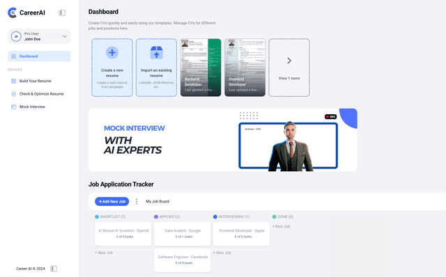 CareerAI - AI-Powered Career Solutions